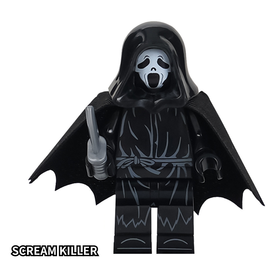 Halloween Series of Horror Minifigure Building Blocks 1.7"